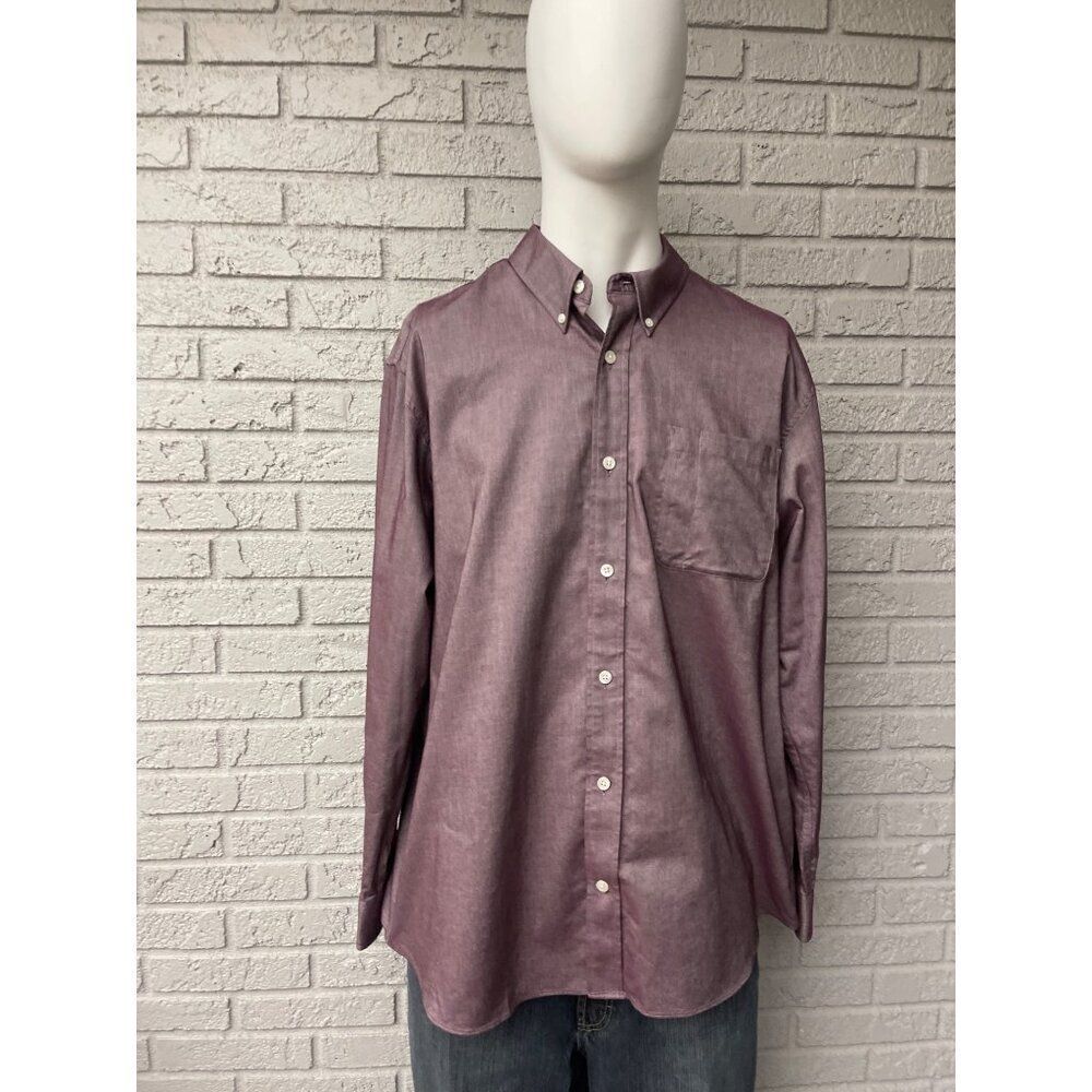 Duluth Trading Co. Men Long Sleeve Button Down Shirt Size XL